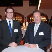 David Regli (a sinistra) e Toni von Dach, membri della direzione di FIGAS