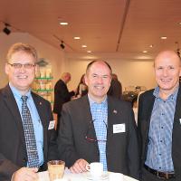 Beat Jakoberger, consulente aziendale di CSS Ct. AG, Daniel Hürzeler, direttore di Gysin+Gerspacher AG, Thomas Jenni, direttore UPSA, sezione Soletta (da sinistra)