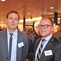 Heiko Haasler (Managing Director di Eurotax Svizzera) e Wolfgang Schinagl (auto-i-dat SA)