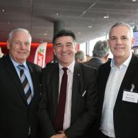Kurt Aeschlimann (Autohaus Steffisburg), Markus Aegerter (UPSA) e Martin Kindler (UPSA-Sezione Berna)
